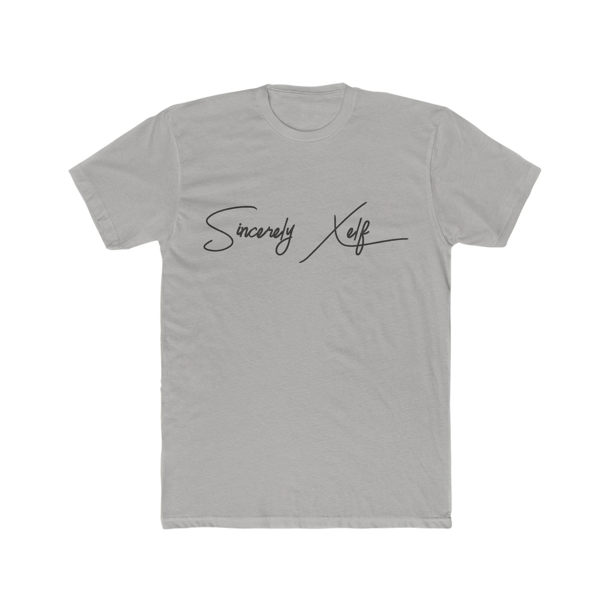 Men's Sincerely Xelf Script T-Shirt